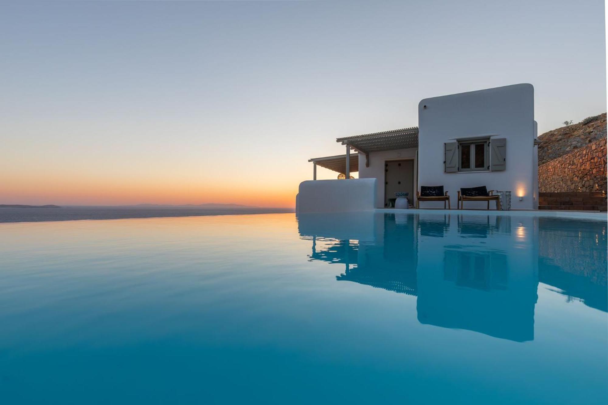 New Twin In Mykonos Pool & Stunning Views Fanari (Mykonos)